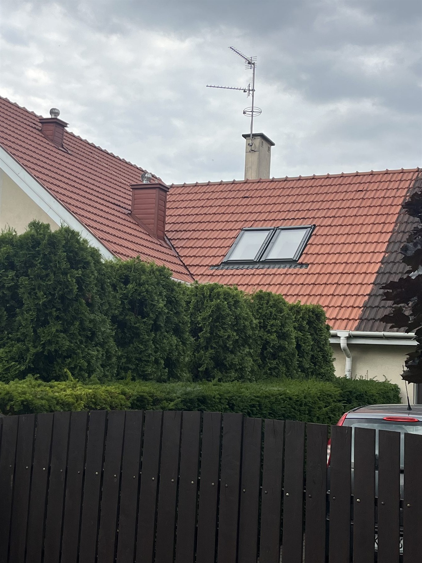 Dach po myciu ciśnieniowym